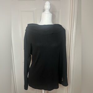 Michael Kors Cowl Neck Black Sweater